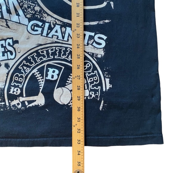 Negro Leagues Graphic Print Tee Mens 3XL Oversize Black Short Sleeve Baseball - Picture 7 of 7